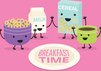 Breakfast Time Vector - бесплатный vector #367135